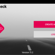 Rallycheck create account screen