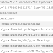 Rallycheck gpxx definitie